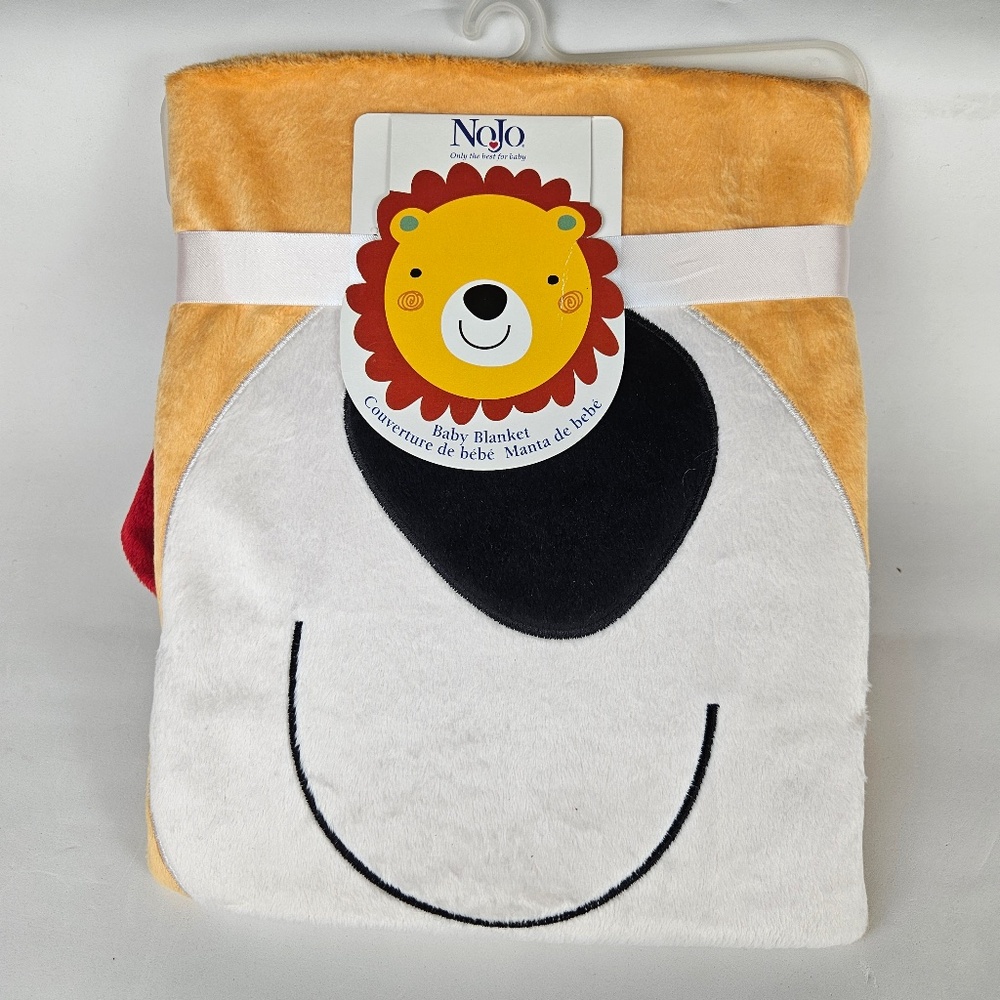NoJo Lion-Shaped Baby Blanket